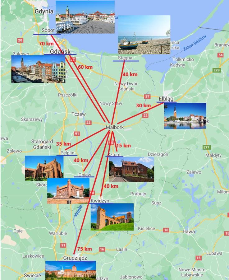 Apartament Przy Parku Malbork Buitenkant foto